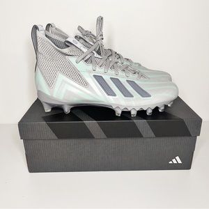 Adidas Mens 10.5 Freak 23 Football Cleats Dark Silver Teal NEW IN BOX